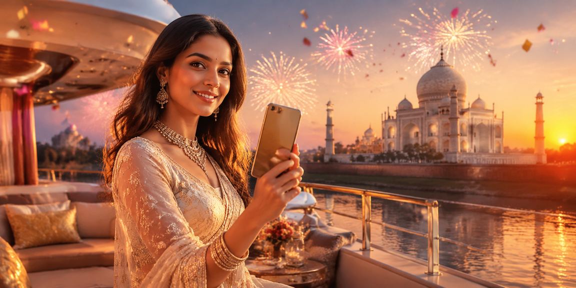 User securely logging in on mobile with UPI payment