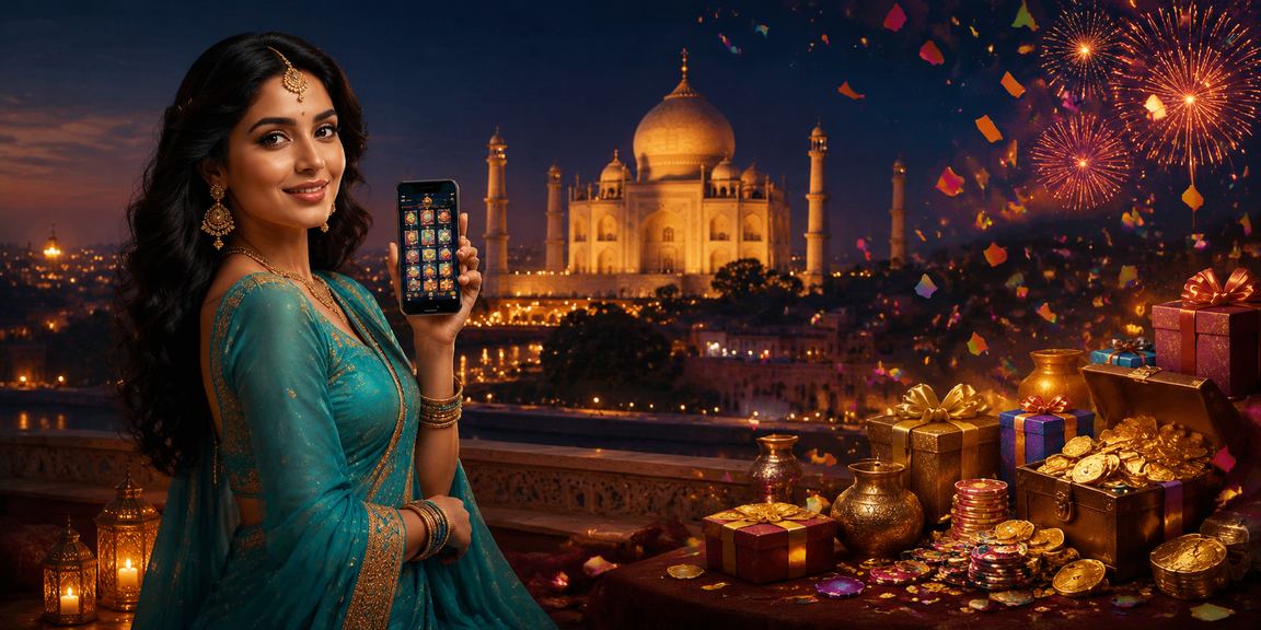 Indian player using mobile betting app responsibly